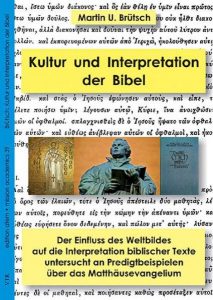Cover Kultur und die Interpretation der Bibel